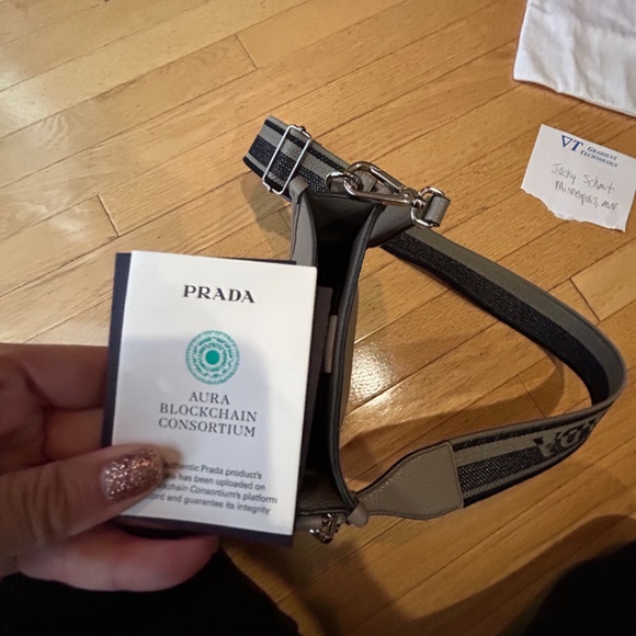 Prada Mini Leather Shoulder Bag- NEW - Picture 9 of 9